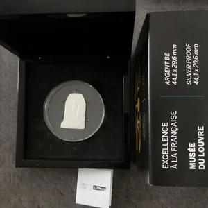 COFFRET 10 EURO ARGENT BE 2022 MUSEE DU LOUVRE EXCELLENCE A LA FRANCAISE 5000 EX - Picture 1 of 9