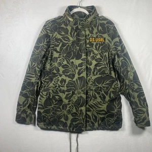 Denim & Supply Ralph Lauren Floral Camo Military Jacket - Size Large (Neu mit Etikett) - Bild 1 von 17