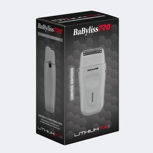 BaByliss Pro Limited Edition LithiumFX+ Cord/Cordless Double Foil Shaver (Gray) - Picture 1 of 3