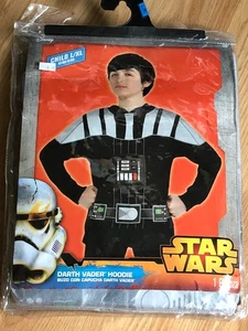 Star Wars Darth Vader Costume Youth L/XL Hoodie Child Halloween Costume 1 Piece - Picture 1 of 3