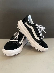 VANS Old Skool Over Size 6.5 Women’s/5 Men’s Black & White - Picture 1 of 5