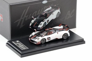 1:64 Modelli LCD Pagani Huayra Roadster BC #20 Cina Toy Expo 2024 Bianco - Foto 1 di 3