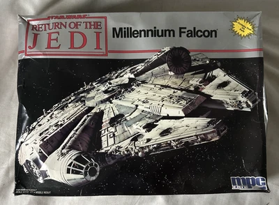 MPC ERTL Return  Of The Jedi Millennium Falcon Model Kit 8917 - image 1 of 4
