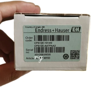 Nuevo electrodo digital E+H CPS12E-AA7PAA2 CPS12E-1014/0 ORP envío rápido - Imagen 1 de 6