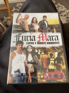Furia Mara 4 Peliculas Lucha Y Muerte Inminente DVD Rare Spanish Itza Direct2013 - Bild 1 von 2
