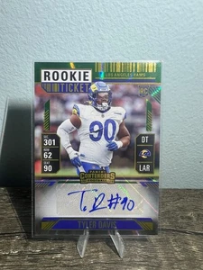 2024 Panini Contenders - Rookie Ticket Tyler Davis #291 Opening Kickoff (AU) - Picture 1 of 2