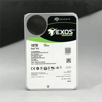 Seagate Exos X16 10TB Interne Server Festplatte ST10000NM001G 3,5 Zoll HDD SATA - Bild 1 von 4