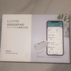 SleepOn Finger Ring Sleep Monitor GO2SLEEP HST MONITOR Sleep Monitoring - Picture 1 of 3