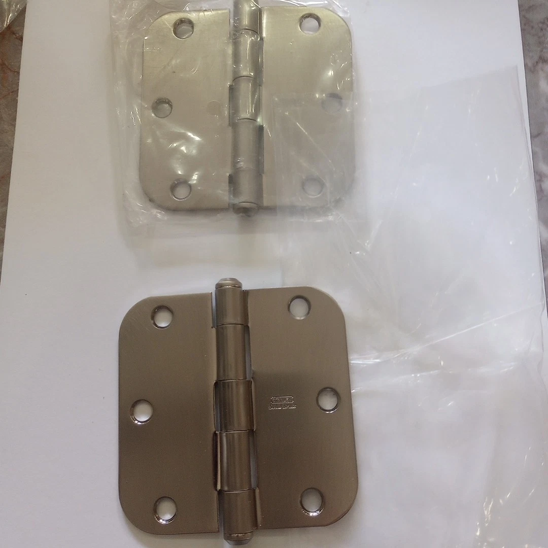 Stanley Mini Brass Hinges - Perfect For Small Woodworking Projects (2 Pairs)