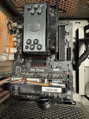 AMD Motherboard, CPU, GPU And Ram Combo - MSI 970, R9 370 4GB, FX 8350 8 Core - Image 1 of 3