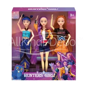 KPOP Devil Hunter Dolls – 3 Pack Set – Anime Fashion Girl Figures – Hunters Girl - Picture 1 of 4