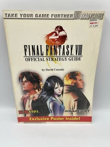 Final Fantasy VIII Official Strategy Guide With Poster: KB TOYS Exclusive - Imagen 1 de 8