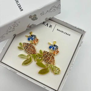 Disney Pixar x Baublebar Finding Nemo Dory Marlin Crush Dangle Earrings NIB - Picture 1 of 3
