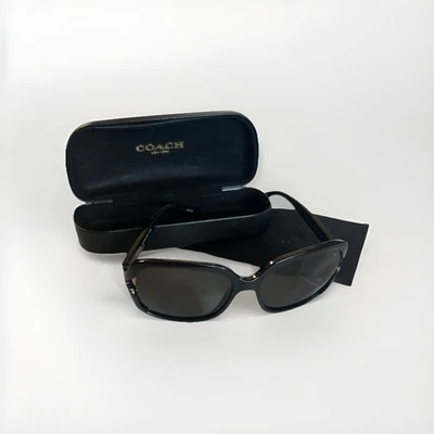 Gafas de sol negras COACH 500211 para mujer monturas solo lentes recetadas desconocidas Foto 1 de 4