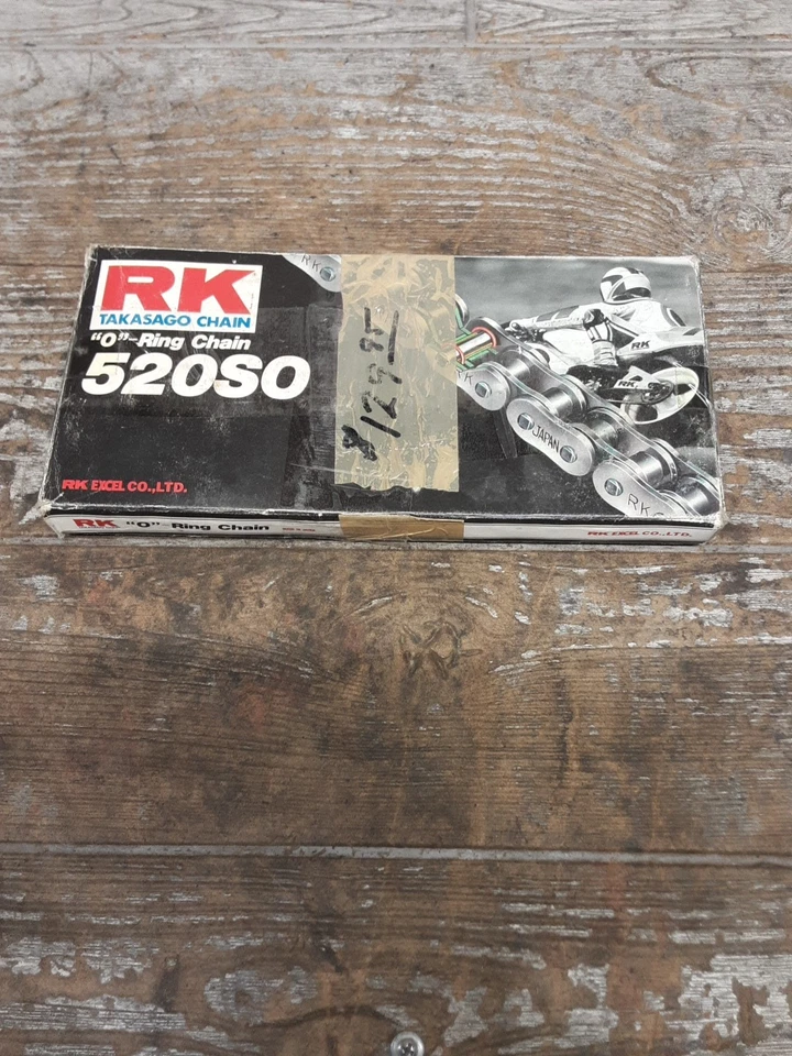 RK Takasago Chain "O" - Ring Chain 520SO Standard Series RK520SO - Image 1 of 4
