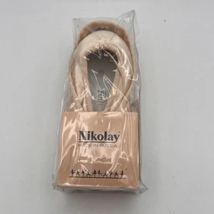 Nikolay 3007 PRO 0509N Pointe Ballet Shoes Size 3 Width XXX Shank SS NEW NIP - Picture 1 of 8