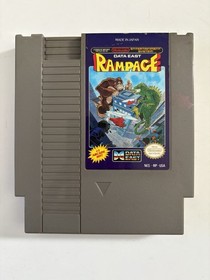 Rampage (Nintendo Entertainment System, 1988) NES TESTED