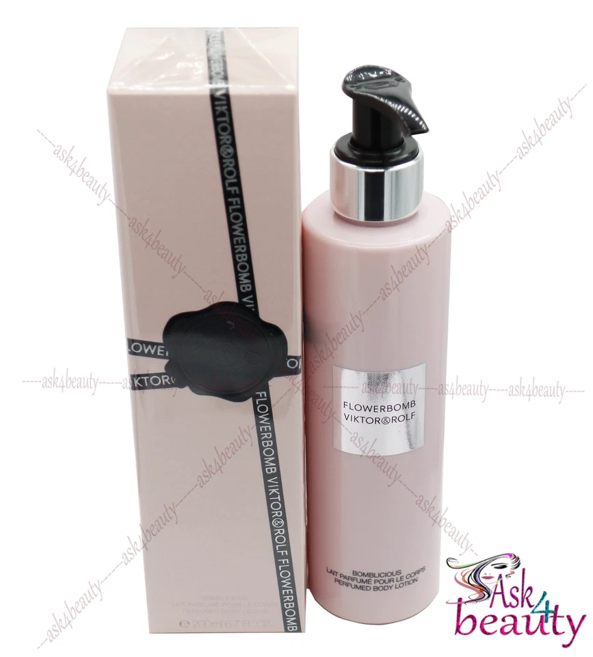 LOCIÓN CORPORAL FLOWER BOMB DE VIKTOR & ROLF 6,7 OZ/200 ML PARA MUJERES NUEVA EN CAJA Foto 1 de 1