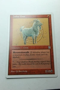 MTG Zodiac Goat x1- -Portal Three Kingdoms-Lightly Played - Picture 1 of 1