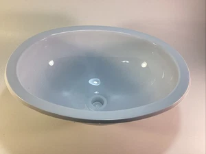 LaSalle Bristol 16166PW 13.5x10.25in Poly Oval Lavatory RV Bath Sink *NEW* OBO - Bild 1 von 6