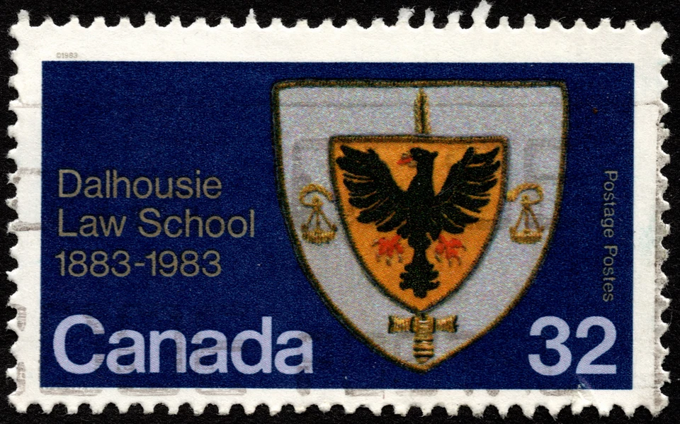 Canada Stamp Scott # 1003 Used - 32 Cents Dalhousie Law School Centenary Issue - Image 1 of 1