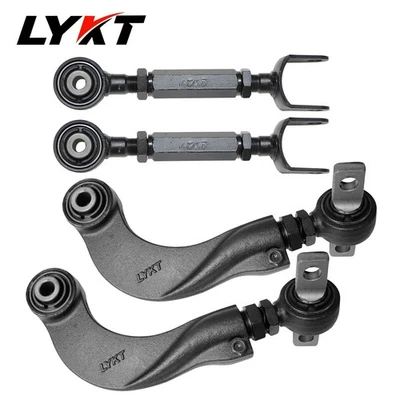 LYKT4pcs Adjustable Arms Alignment Rear Camber&Toe Kit for Ford Edge&Lincoln MKX - Image 1 of 4