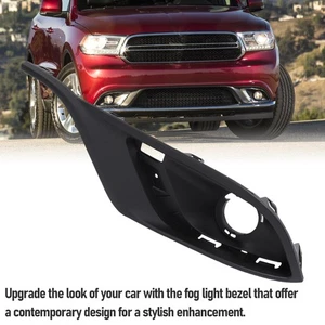 Fog Light Bezel Fog Lamp Cover Robust Protective Stylish Anti Aging Abrasion - Picture 1 of 12
