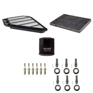 Denso Tune Up Kit NGK 6 Spark Plugs & Boots Kit for Enclave Transverse V6 LLT D - Picture 1 of 1