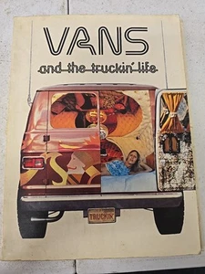 Vintage 1977 Vans And The Truckin’ Life Coffee Table Paperback Nostalgia Book - Foto 1 di 8