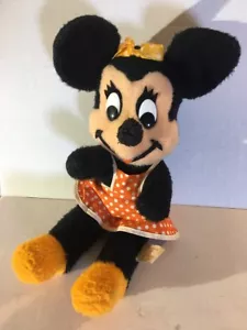 Vintage 60s Minnie Mouse Walt Disney Collectable Plush/stuffed 15" Character - Picture 1 of 12