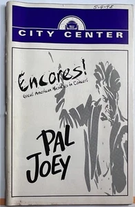 Zugaben! "PAL JOEY" Musical mit Patti LuPone & Peter Gallagher 1995 City Center - Bild 1 von 5
