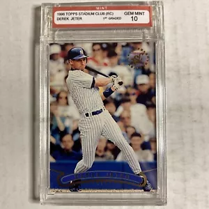 1996 Stadium Club Derek Jeter Rookie Mint 10 - Bild 1 von 2