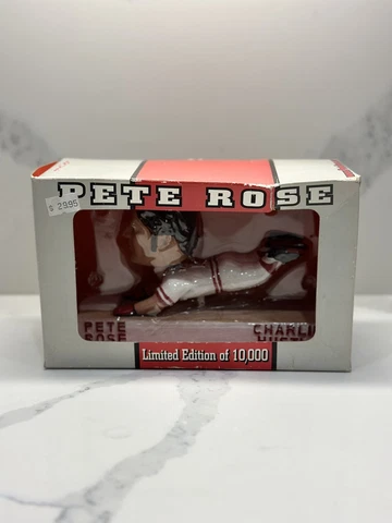 Pete Rose Bobblehead Limited Edition Charlie Hustle SEALED BOX *RARE* Cover
