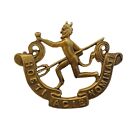 8th Canadian Royal Winnipeg Rifles Cap Badge Brass Metal 