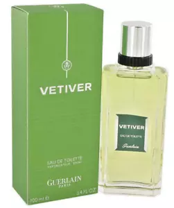 VETIVER Guerlain 100ml. Eau de toilette 3.3 fl. oz. spray FORMATO ANTIGUO - Imagen 1 de 1