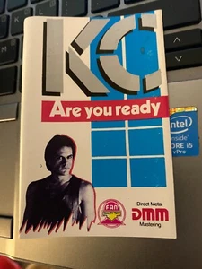 KC *Are You Ready *INSERT *J-CARD ONLY! *NO cassette tape OR case included *VG+ - Picture 1 of 3