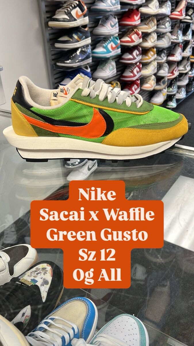 Nike sacai x LDWaffle Green Gusto for Sale | Authenticity Nike sacai x LDWaffle Green Gusto for Sale | Authenticity