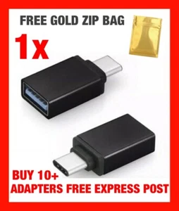 Fast Type C Male to USB 3.0 Premium A Female Converter USB-C Data OTG Adapter - Picture 1 of 7