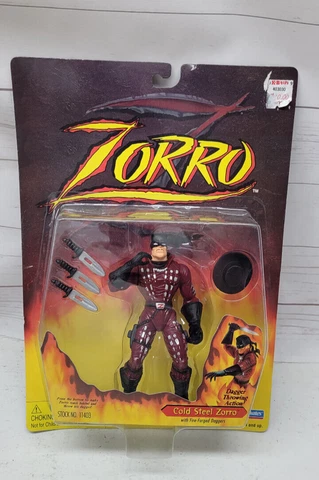Playmates Zorro Cold Steel Zorro Action Figure Cover