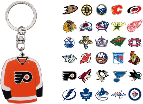 NHL Jersey Keychain - Choose Your Team Cover