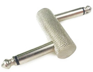 Crank Style 1/4" bis 1/4" Gitarren-Effekt-Pedal-Koppler - Bild 1 von 1