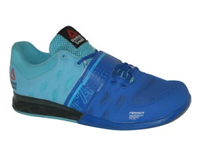 Reebok Crossfit Lifter CF74 Gym Training Shoes Women Sz 9 EUR 40 w Strap - Blue - Picture 1 of 16