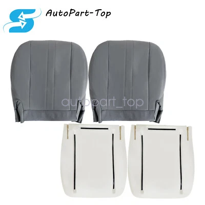 Cubierta de asiento inferior lateral y espuma para camioneta Chevy Express y GMC Savana 2003-2014 Foto 1 de 4