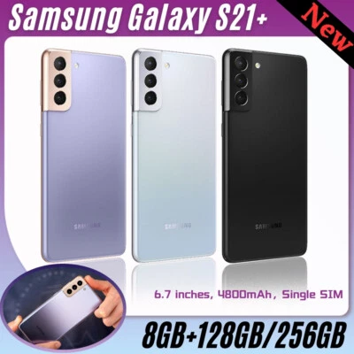 Neu Samsung Galaxy S21+ Plus 5G SM-G996U 256GB/128GB Handys Smartphone 6,7 Zoll - Bild 1 von 4