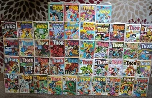 The Mighty Thor Comic Konvolut 94 Comics (Marvel) Vintage - Bild 1 von 9