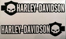  Harley Davidson Schrift 2 Stk Aufkleber in div.Farben  20 × 4.5 cm TOP