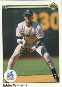 FREE SHIPPING-MINT-1990 Upper Deck Eddie Williams #289-PLUS WHITE SOX BONUS CRDS - Picture 1 of 1