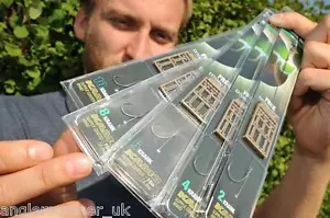 Korda Krank Kamo Haken Stacheldraht Oder Barbless / Fertig Gebunden - Bild 1 von 1