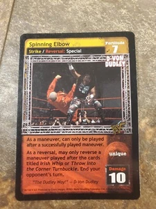 WWE WWF Raw Deal CCG - Spinning Elbow - D-Von Dudley Rare - Picture 1 of 3