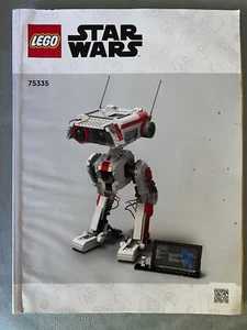 Lego Star Wars 75335 Poseable Droid 12.5" Tall Instruction MANUAL ONLY (Good) - Picture 1 of 2